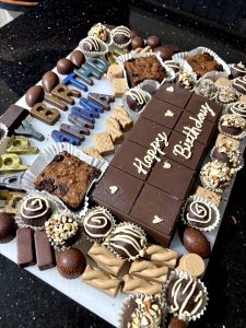 chocolate charcuterie board customized theolon